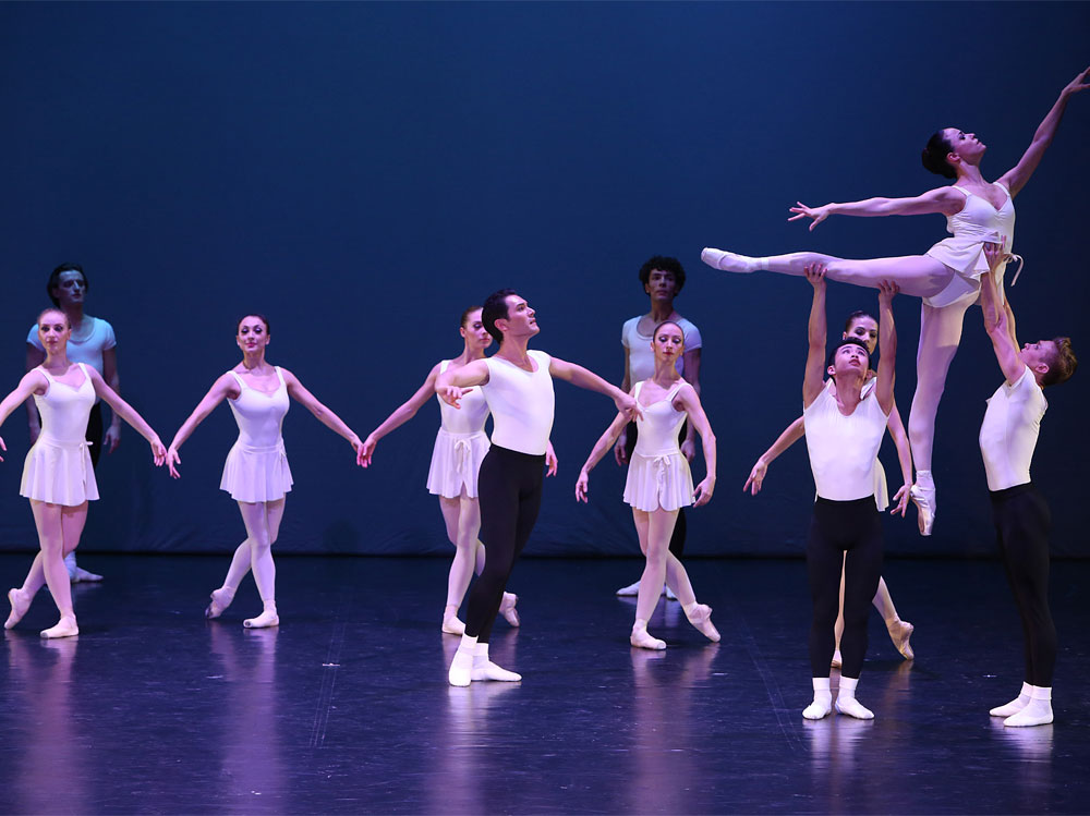 Natalia Magnicaballi performs in Moscow, Russia with Theatre Ballet Moscow