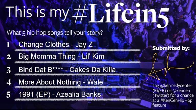  What’s Your #LifeIn5?