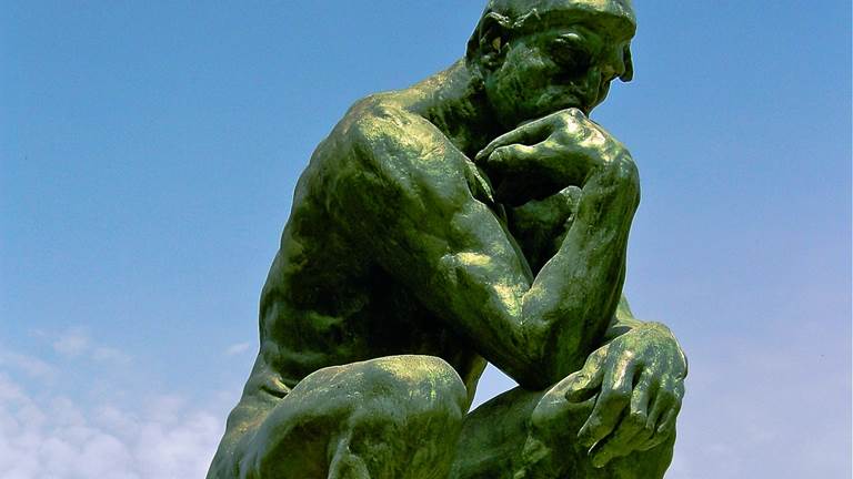 The Thinker by Auguste Rodin