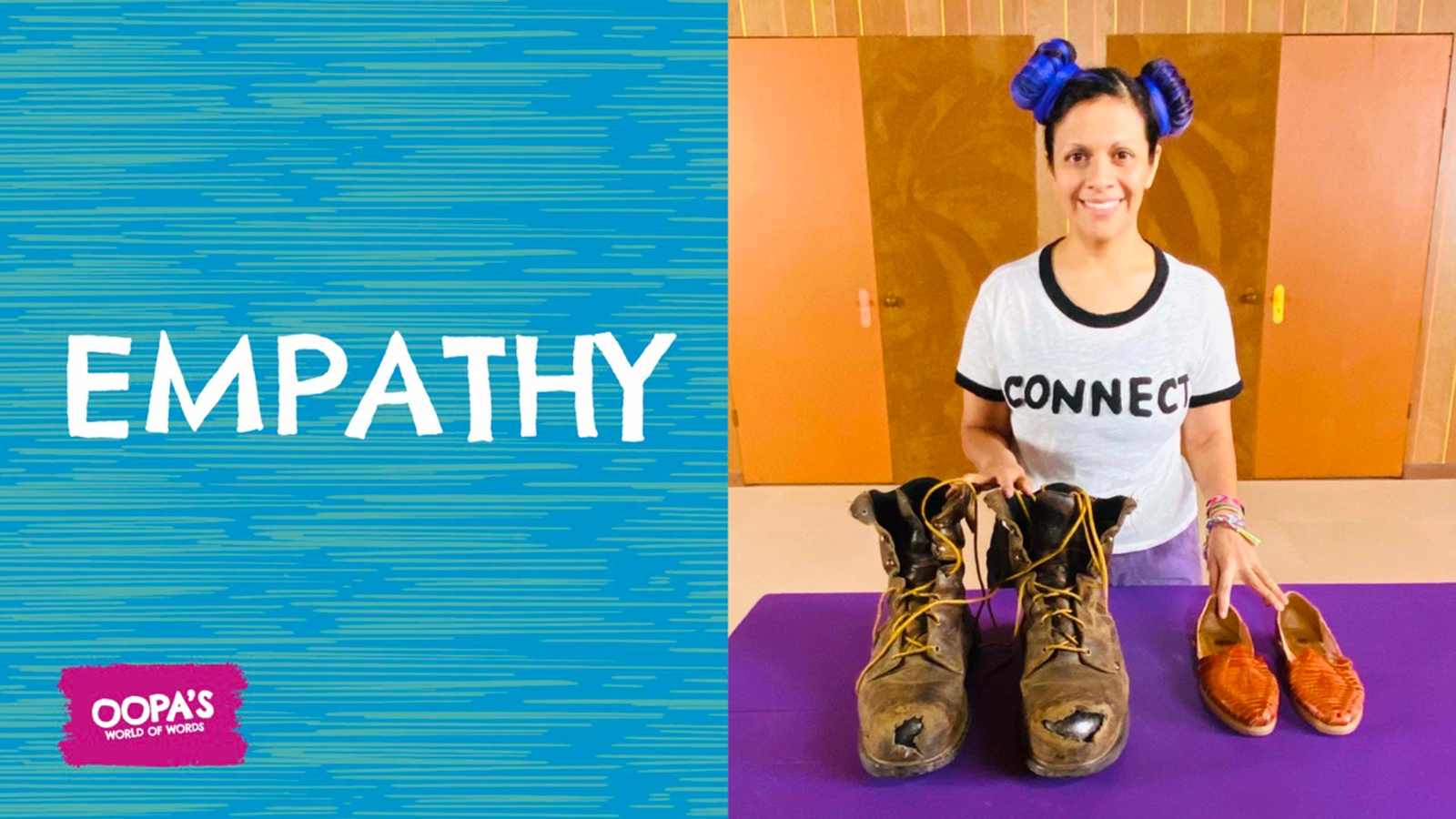 A graphic with text on the left side that says, 