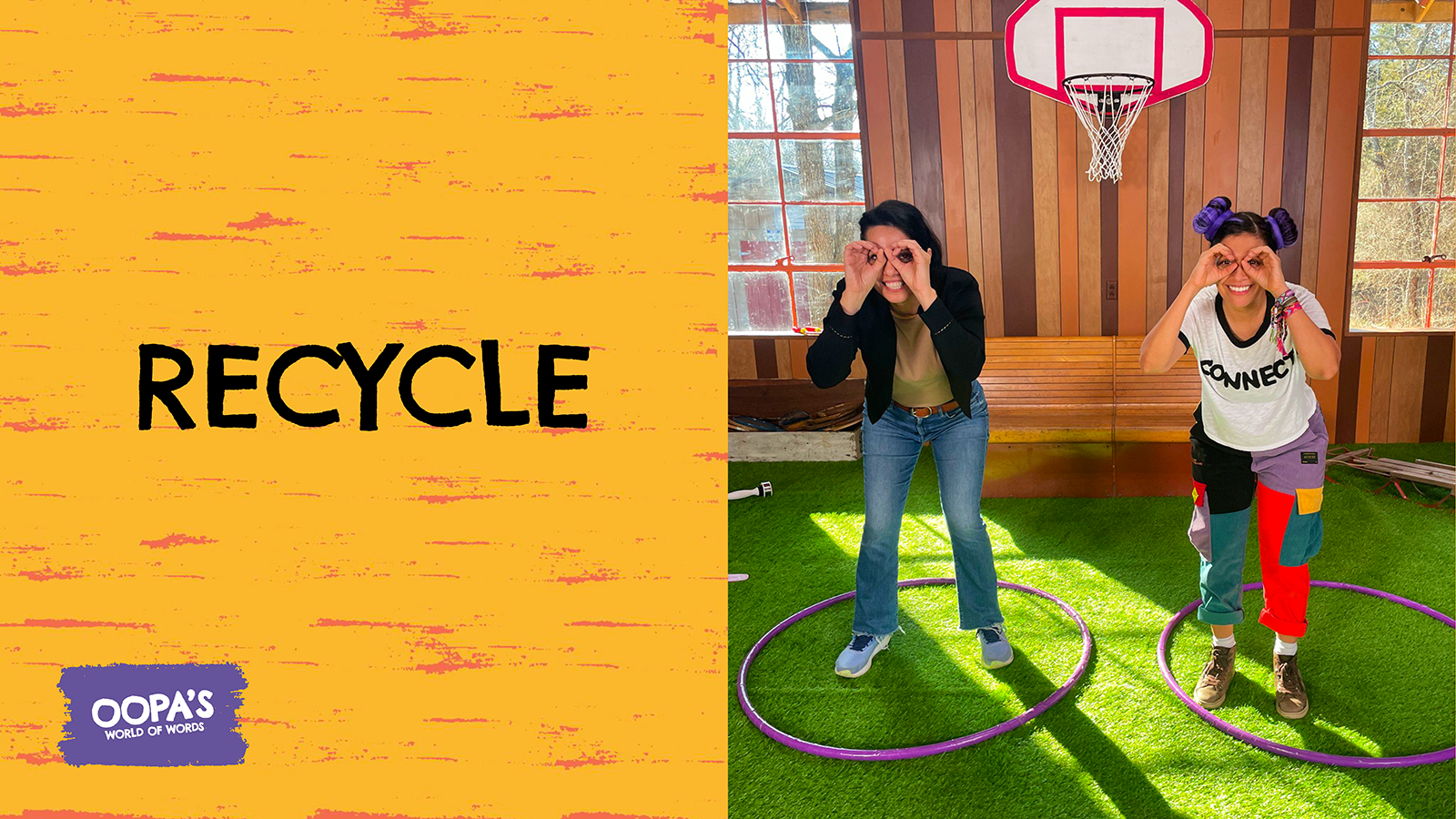 A graphic with text on the left side that says, 