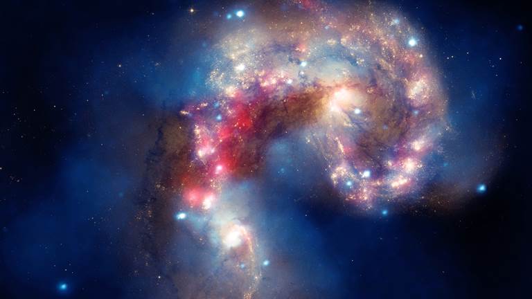 An image of a galaxy.