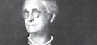 A black-and-white photo of critic, philosopher, and educator Charlotte Mason.