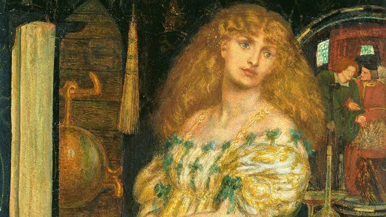 Dante Gabriel Rossetti, Lucrezia Borgia, 1861