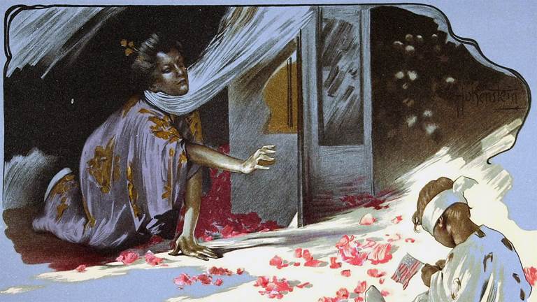 Adolfo Hohenstein  (1854–1928), Poster for Madama Butterfly, 1914