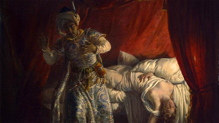 Alexandre-Marie Colin (1798-1875), Otello and Desdemona