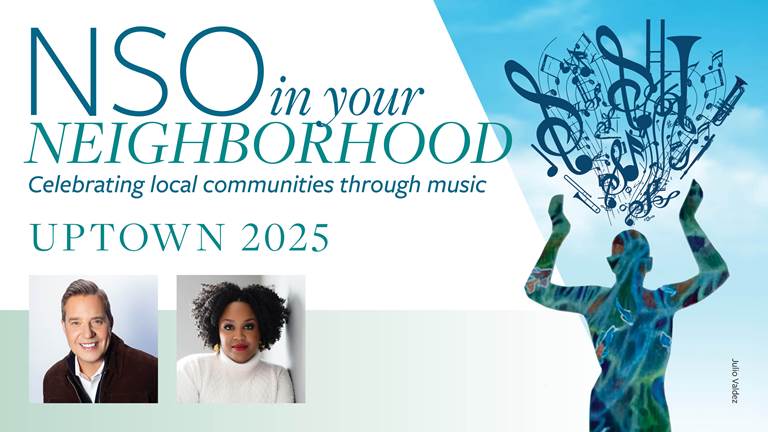 Digital Program cover showing the National Symphony Orchestra on stage