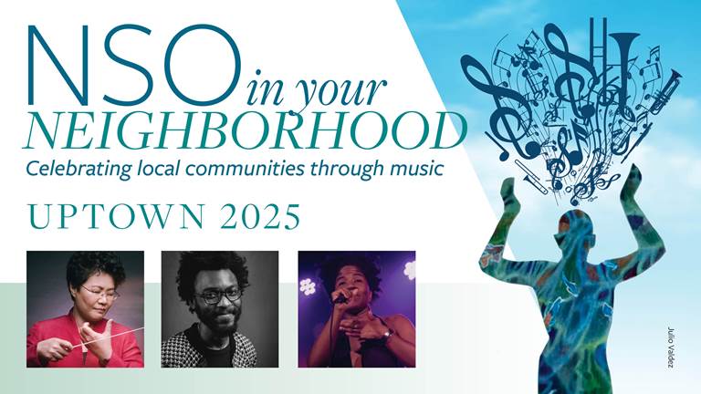 Digital Program cover showing the National Symphony Orchestra on stage