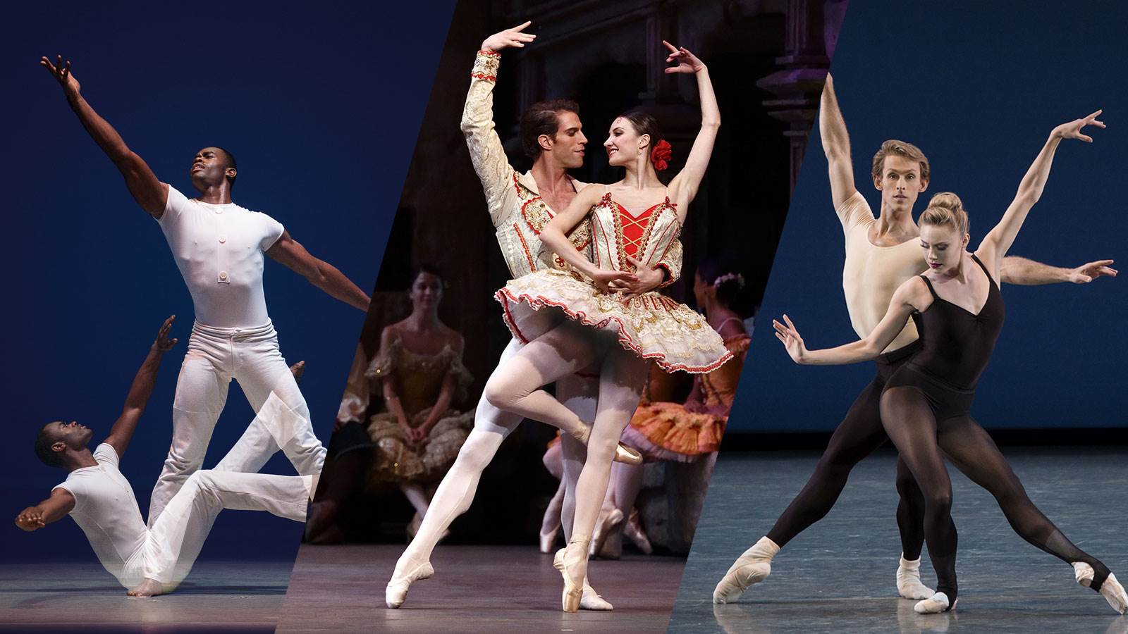 Alvin Ailey and Ballet Dancers performing