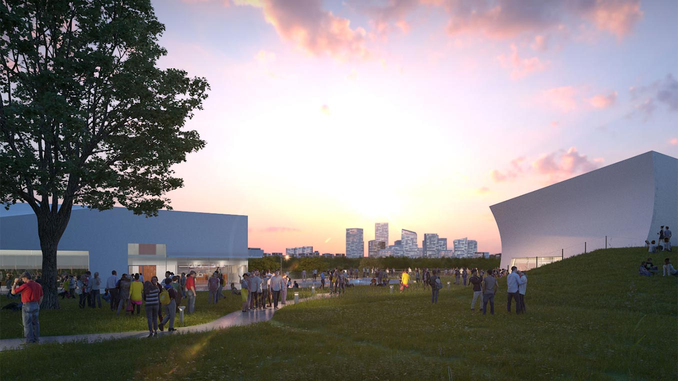 Sunrise at the REACH