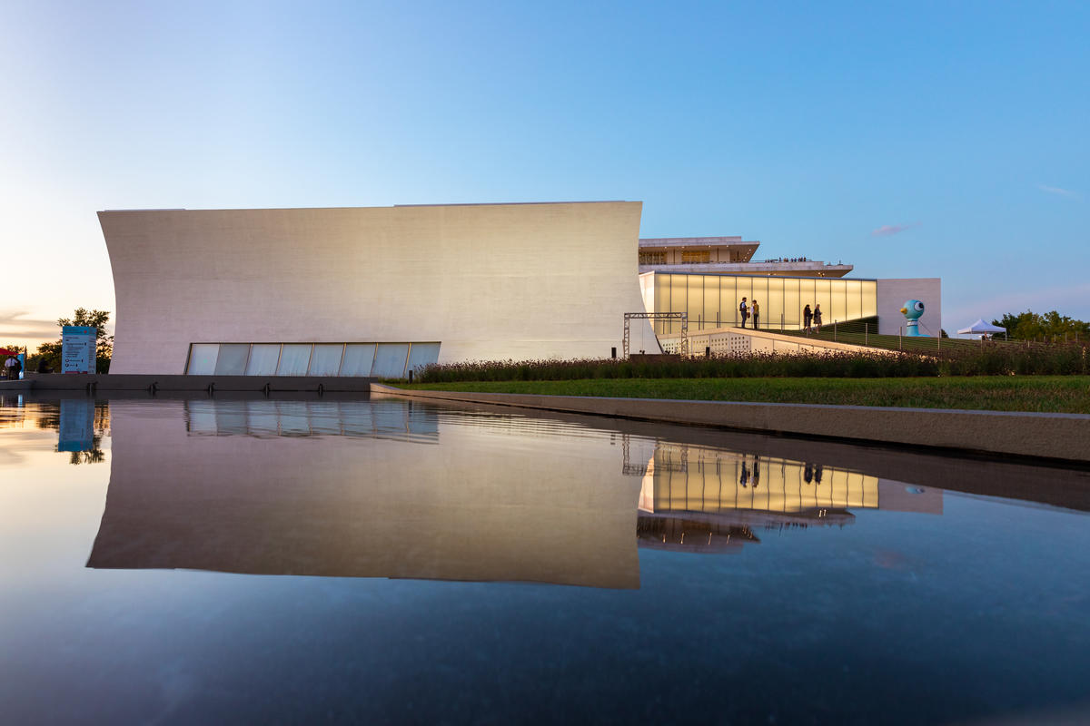Exterior of the Kennedy Center REACH