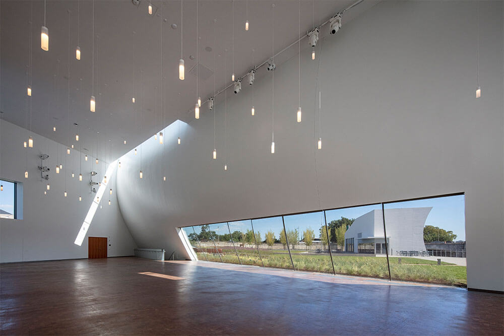 The Skylight Pavilion at the REACH, part of the John F. Kennedy Center for the Performing Arts