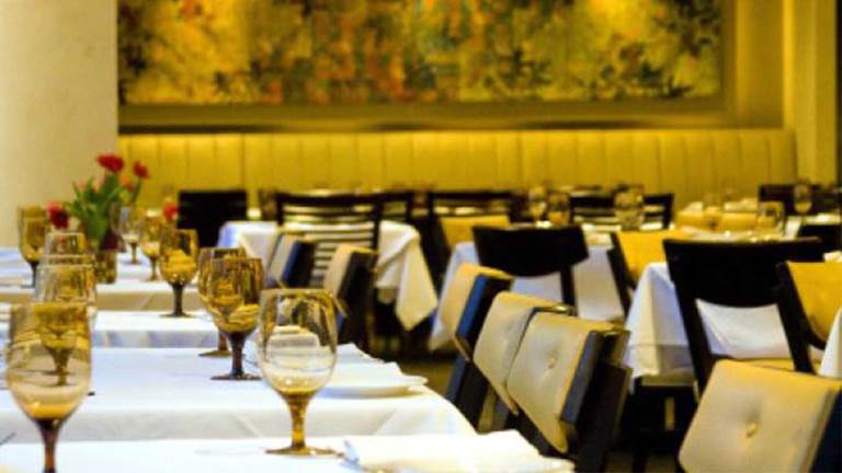 Photo of a restaurant. 