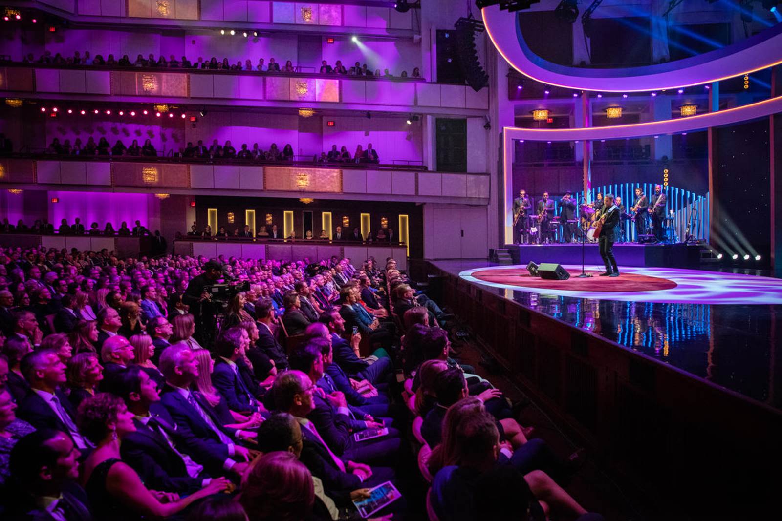 A performance during the Mark Twain Prize in the Concert Hall. 