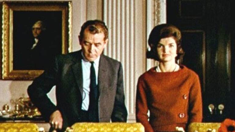 Charle Collingwood and Jacqueline Kennedy