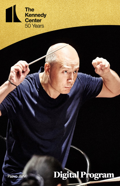 KC 50 Program for Tchaikovsky’s No. 5 with  Järvi conducting