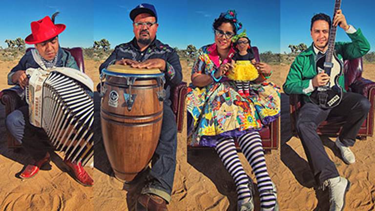 La Santa Cecilia at ¡Viva Cesar, Viva Kennedy!