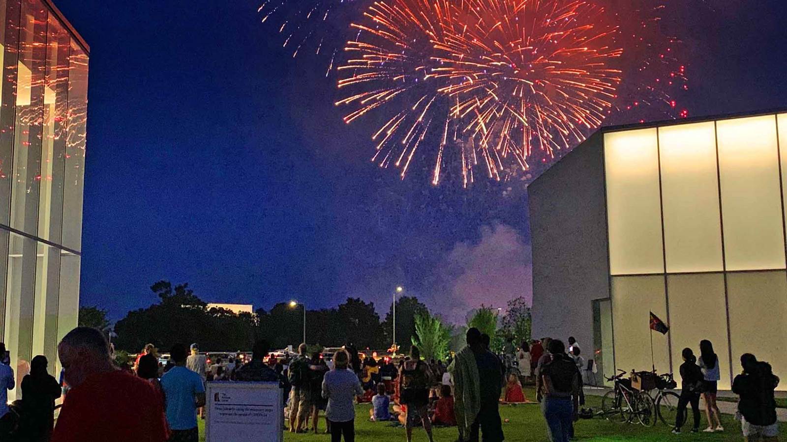 Fourth of July fireworks at the REACH 2020