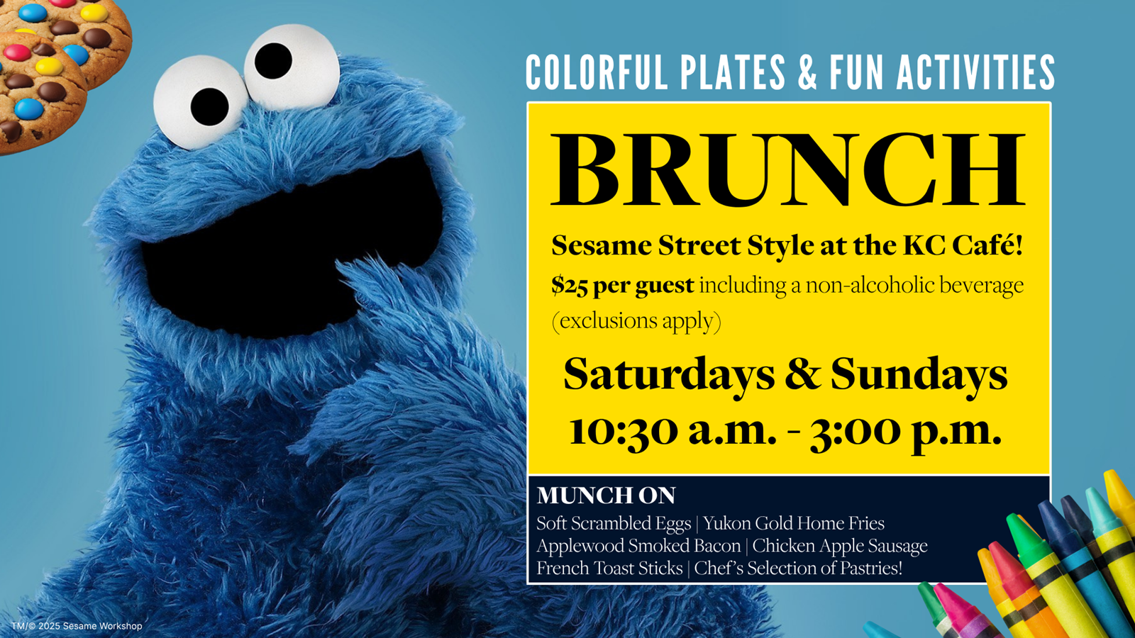 Sesame Street theamed Brunch 
