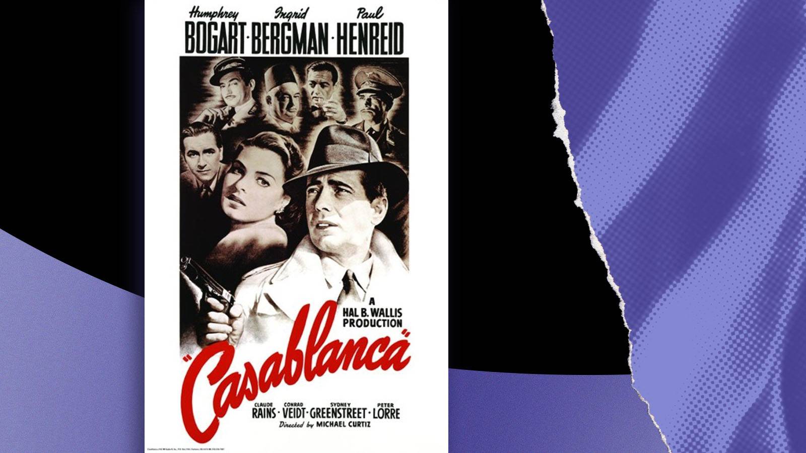 Casablanca movie, millennium stage, romance